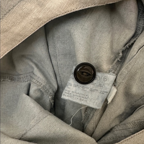 Esprit Vintage washed romper size 5/6 women junior shorts sateen cotton blend - Picture 10 of 10